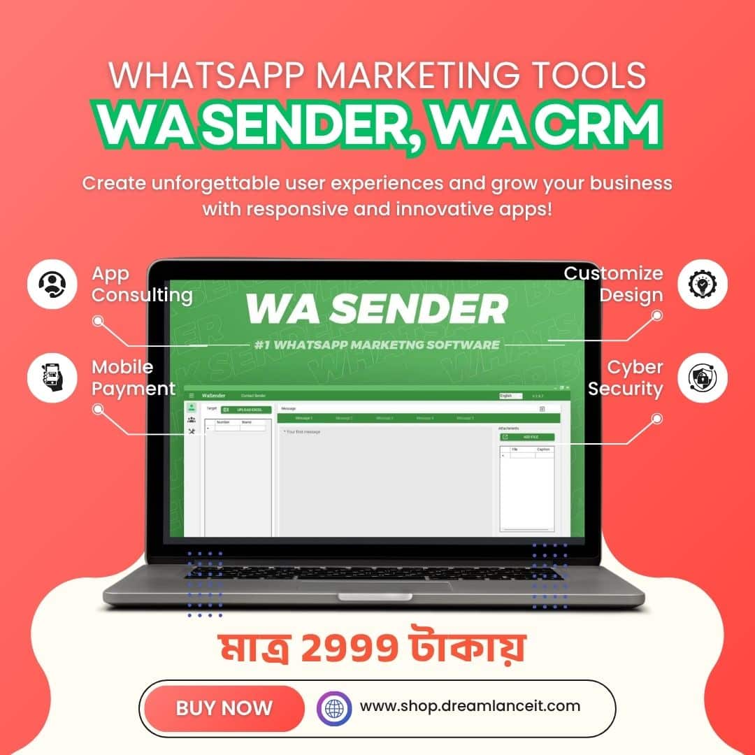 Blue-Modern-Digital-Art-Marketplace-Promotion-Instagram-Post-3.jpg অটোমেটেড WhatsApp মেসেজিং টুল – WA Sender +WA CRM (multiple Device) - Image 1